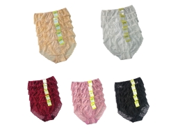 QUẦN NỮ SAKI 678 - BLOCK 5 CÁI - ĐỎ ĐÔ